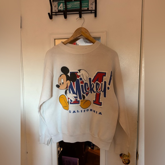 Vintage White Mickey Crewneck - Picture 2 of 4